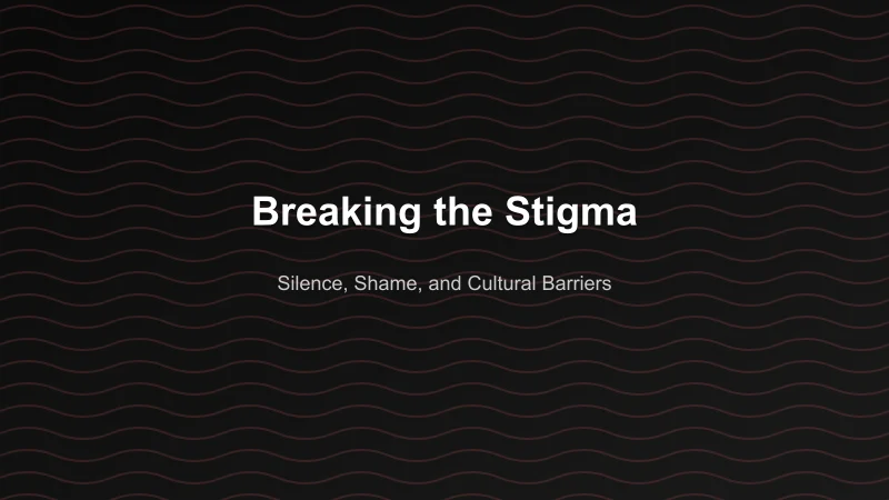 Breaking the stigma around mental health in India — barriers of silence, shame, and cultural attitudes
