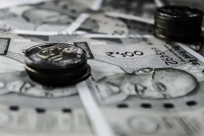 Indian rupee notes and coins, the money households pay from their own pockets for care